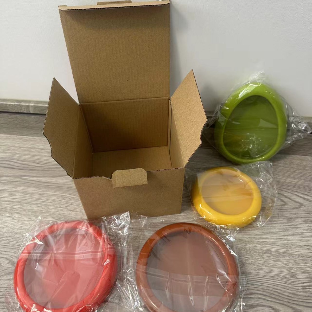 종이 상자에 담긴 크리스퍼 박스[4개 세트]