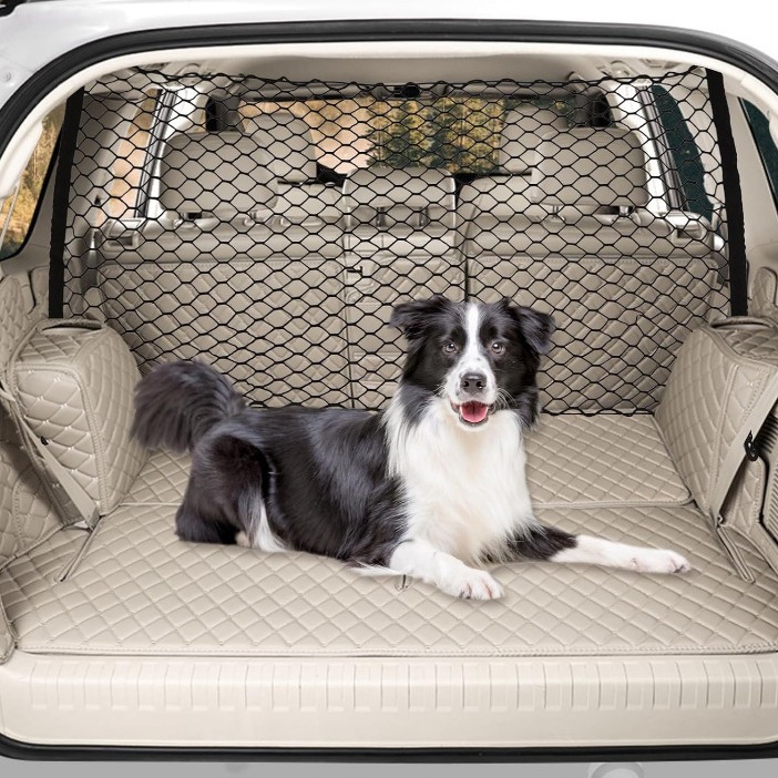 Borde coche mascota aislamiento neto SUV coche protección red borde perro barrera