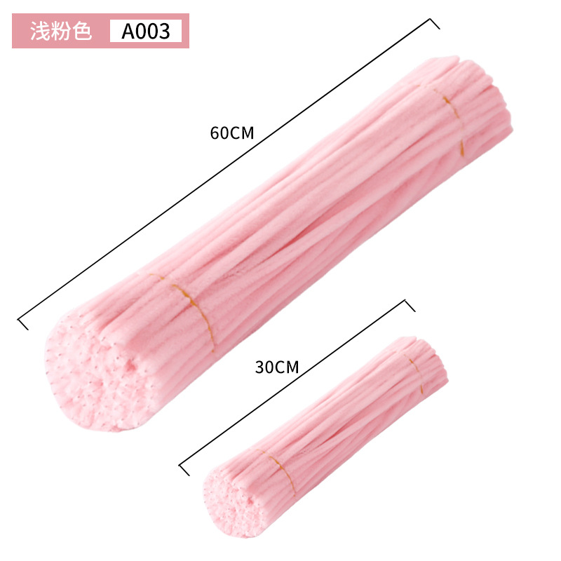 Alergar 60cm barra de torsión hecha a mano DIY material paquete de cabello raíz de cabello juguete de puzzle manual barra de torsión al por mayor