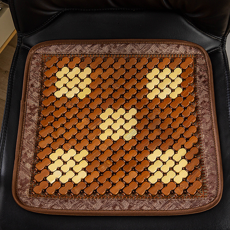 凉席坐垫办公室麻将透气椅子垫凳子竹垫汽车驾考座垫久坐屁垫夏季