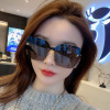 Trend sunglasses with letters, glasses solar-powered, 2022 collection