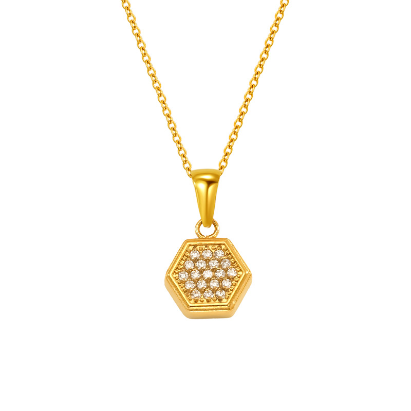 geometric square fashionable earrings with zircon
