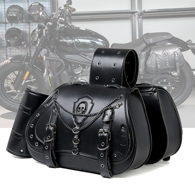 Cruise Equipment Car Side Bag: Motosiklet ləvazimatları və aksesuarları - fbg340bk-pair