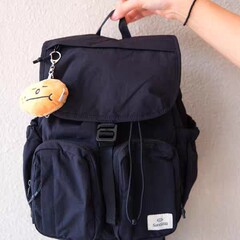 25FW韓国博主パラシュートバックパック ~ LU同型生地超軽量シンプルでカジュアルなアウトドアバックパック