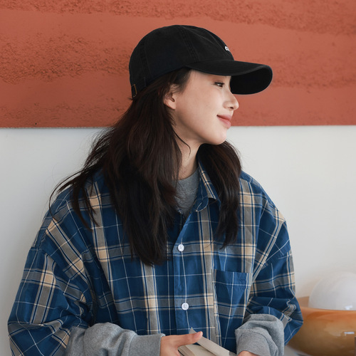 Chinese Hao Hat Industry Japanese Original Half Round Duckbill Hat Unisex Summer Sunshade Sun Protection Versatile Baseball Cap
