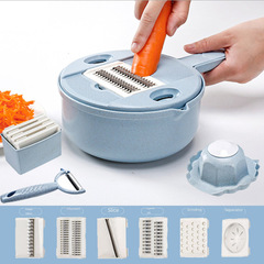 12-piece set of kitchen knife peeler, manual slicing and dicing chopper, potato masher, graters and shredders manufacturer