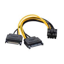 �pSATA�D8Pin��6+2���@���Դ�� 2��SATA 15P���D8Pin�@���Դ��