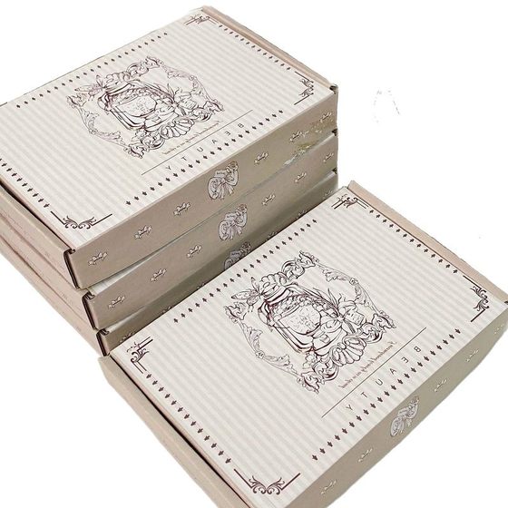 Retro Series Ins High-Looking Card Airplane Box Handbook Gift Box Packaging Box Express Hand Packaging