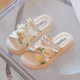 Girls' Shoes Sandals 2025 Summer New Style Children's Baby Little Girls Children's Princess Slippers Summer Big Children's Outerwear