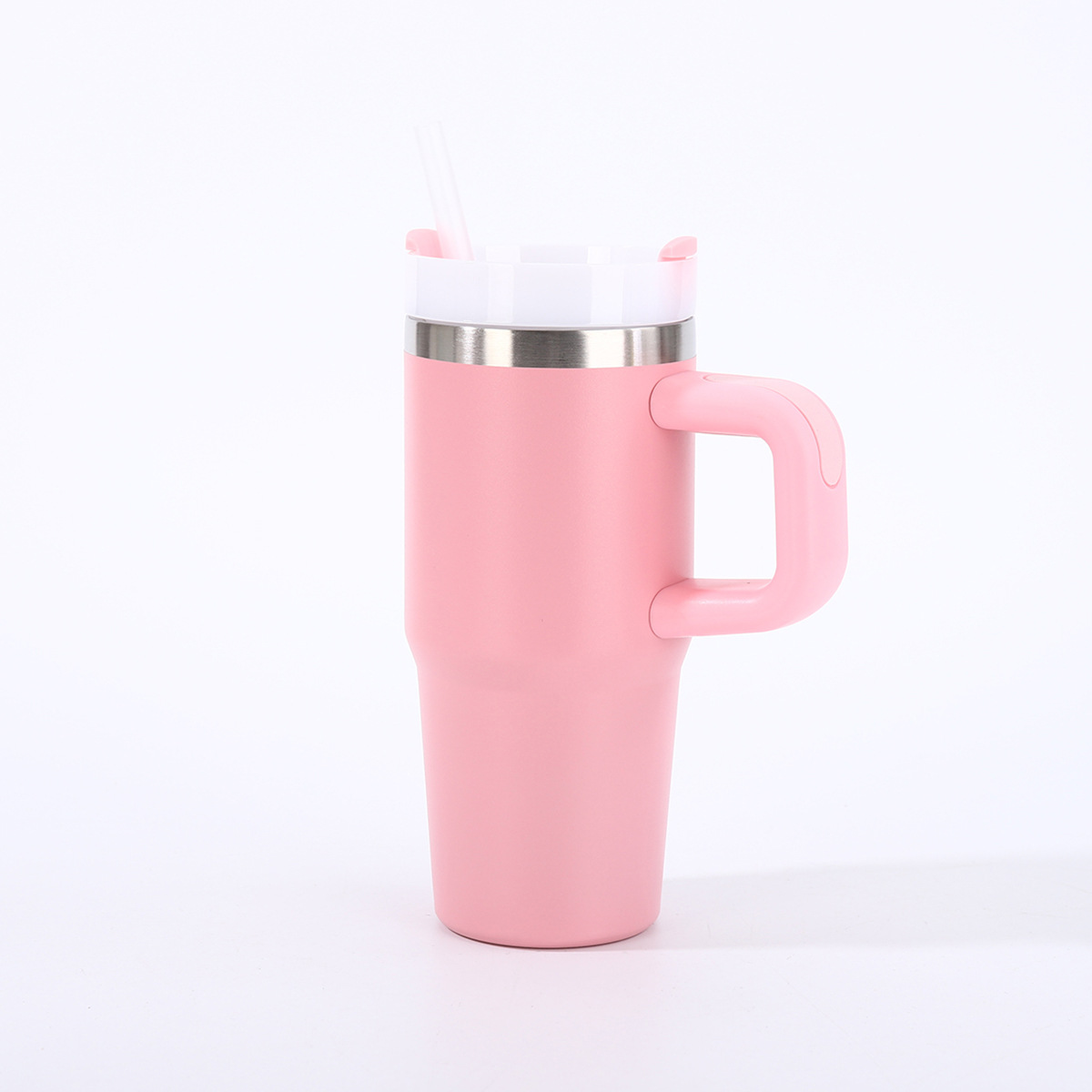 Transfronterizo simple taza de automóvil de 14oz 304 taza de aislamiento al vacío de acero inoxidable taza de automóvil portátil al aire libre taza de automóvil
