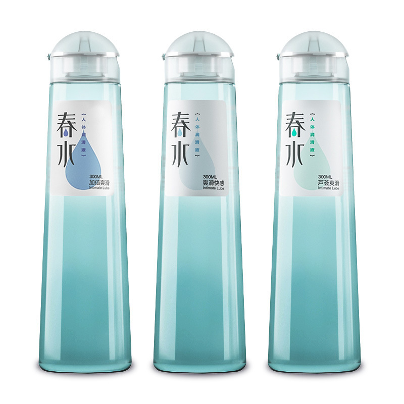 Spring water human body lubricating liquid 300ML smooth pleasure double smooth aloe vera smooth lubricant private parts sex appeal Spring water human body lubricating liquid 300ML smooth pleasure double smooth aloe vera smooth lubricant private parts sex appeal