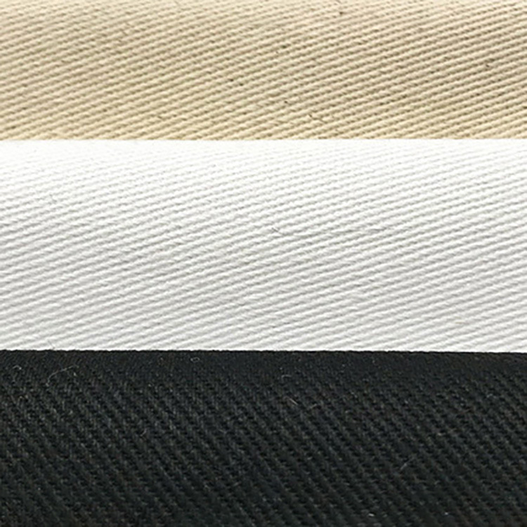 Textiles al por mayor 390gsm sin costura blanco grueso 100% algodón chaqueta de tela blanca
