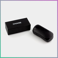 太陽眼鏡盒批發小香眼鏡盒眼鏡收納盒眼鏡布眼鏡包裝香家墨鏡盒子