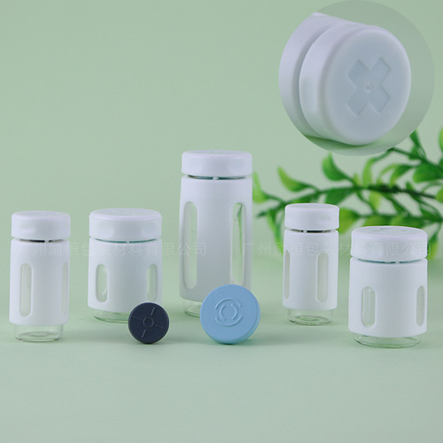 3ml transparent snap-top stock solution bottle, 5ml 10ml glass essence repackaged vial, medical beauty mother solution bottle