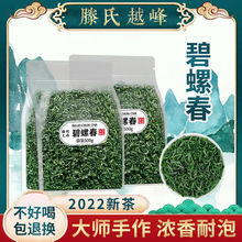 嫩芽碧螺春2023新茶明前头采浓香型耐泡春茶正宗高山绿茶袋装500g