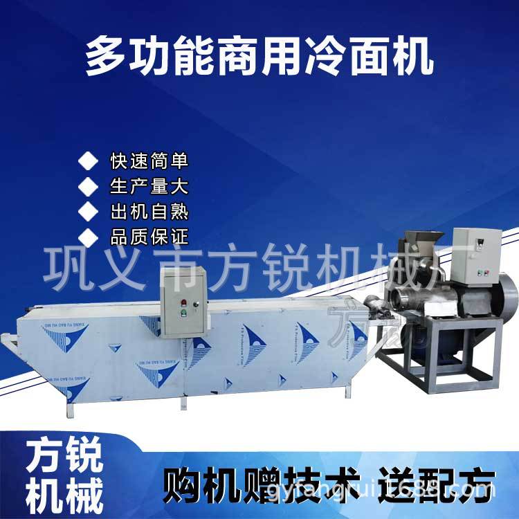 新型全自动仿手工冷面机 农贸市场用东北冷面设备多模具赠送