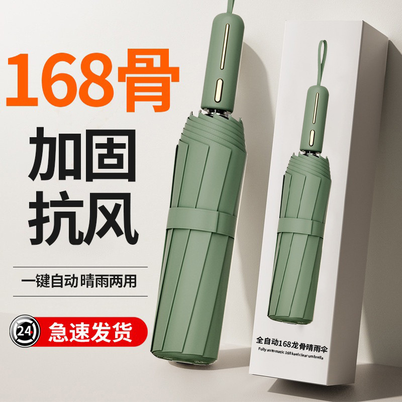 Automatic handheld umbrella
