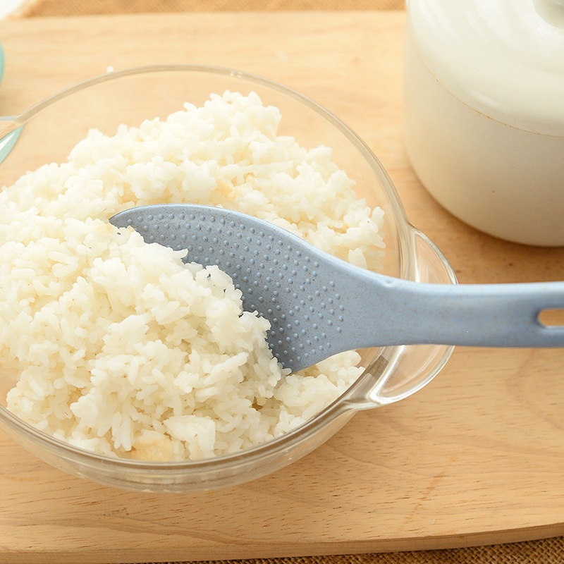 Rice Serving Spoon Food Grade Plastic Heat Resistant Kitchen Tool_voghion.com