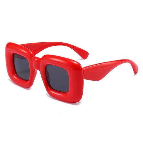 New cross-border European and American fashion sunglasses inflatable and inflatable funny catwalk street photography sunglasses personalized colorful glasses