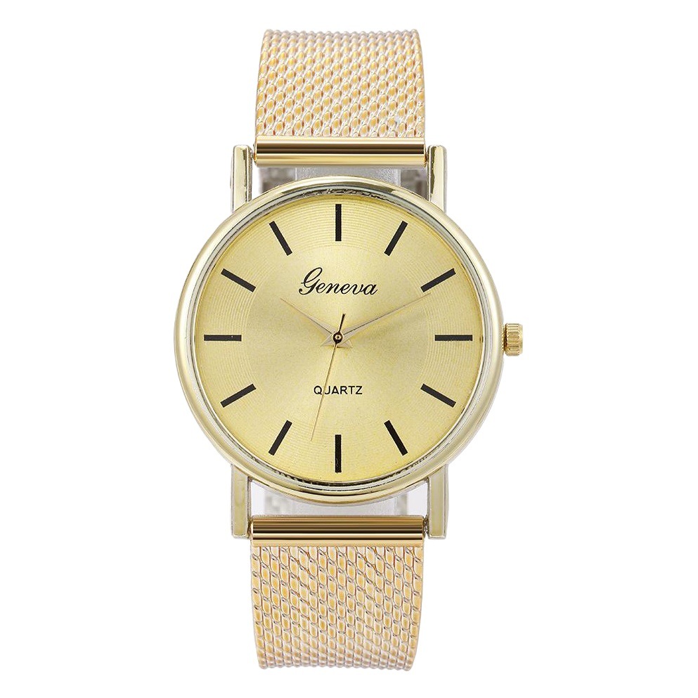 Nuevo AliExpress hombres reloj de pulsera reloj de cuarzo par un par de reloj de mujer casual moda malla Correa reloj damas