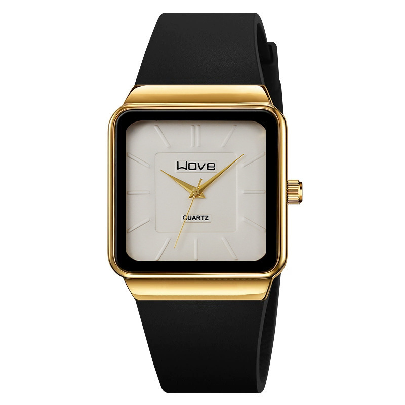 High-End Square Watch for Women, Simple Men's Watch, Niche Design, Fashionable and Popular Women's Watch