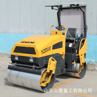 全液压双钢轮小型压路机沥青路面座驾式1吨2吨3吨压路机