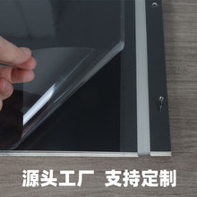 定制黑卡白卡相册自黏覆膜内页粘贴式卡纸自粘DIY相册本源头工厂