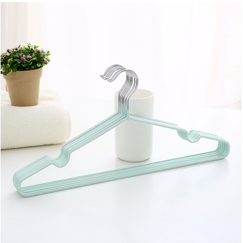 Percha Antideslizante con Ranura para Secado de Ropa