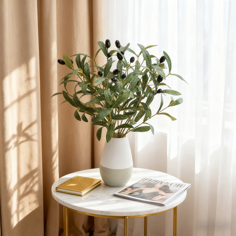 Cross-Border Amazon Artificial Plant Wall Decoration Flower Olive Leaf Artificial Greenery Olive Leaf Green Plant Olive Branch Cross-Border Amazon Artificial Plant Wall Decoration Flower Olive Leaf Artificial Greenery Olive Leaf Green Plant Olive Branch