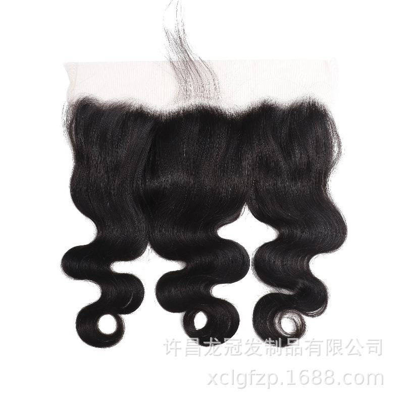 Body Wave 13x4 Lace Frontal Closure 透明网 自然色 发块 现货