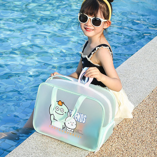 Portable Swimming Bag Children's Wet and Dry Separation Washbag Large Capacity Swimming Equipment Storage Bag Waterproof Beach Bag