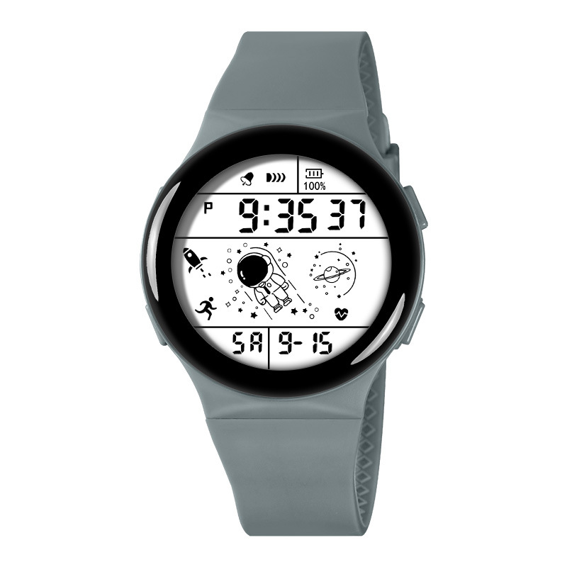 Reloj electrónico de estudiantes de tendencia al aire libre multifuncional alarma de movimiento nocturno relojes electrónicos al por mayor
