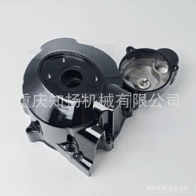 RC200/250 C5B engine cover, RC250GY/300 GY8A magneto cover, clutch side cover, motorcycle parts (Motorcycle engine and accessories) - rc200-c5b-magnum-rc250-c5b-magnum-rc200gy-c2-panterna-rc250gy-c2-panterna