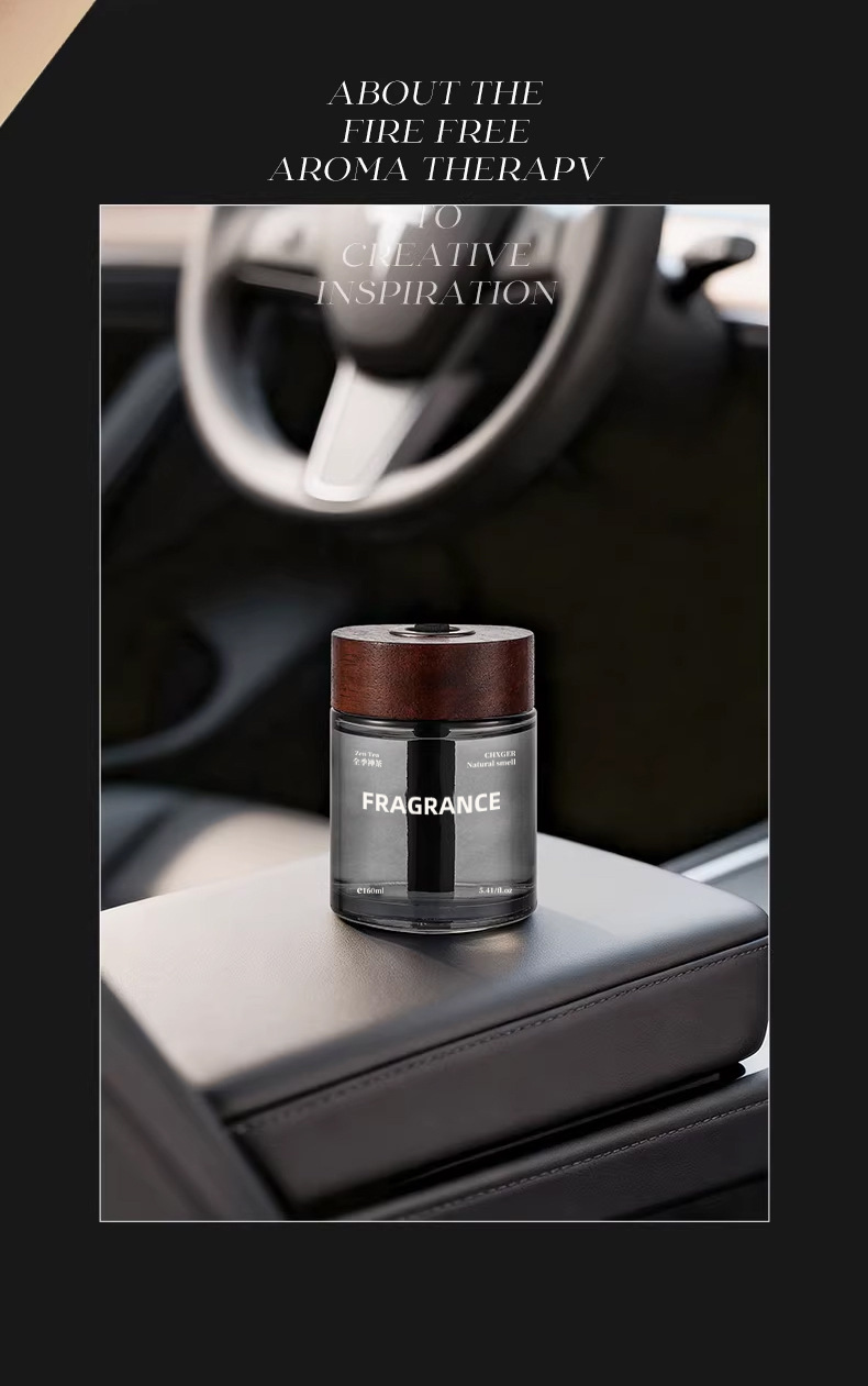 Car air freshener with a high-end feel, long-lasting solid fragrance balm for home use, eliminates odors and deodorizes