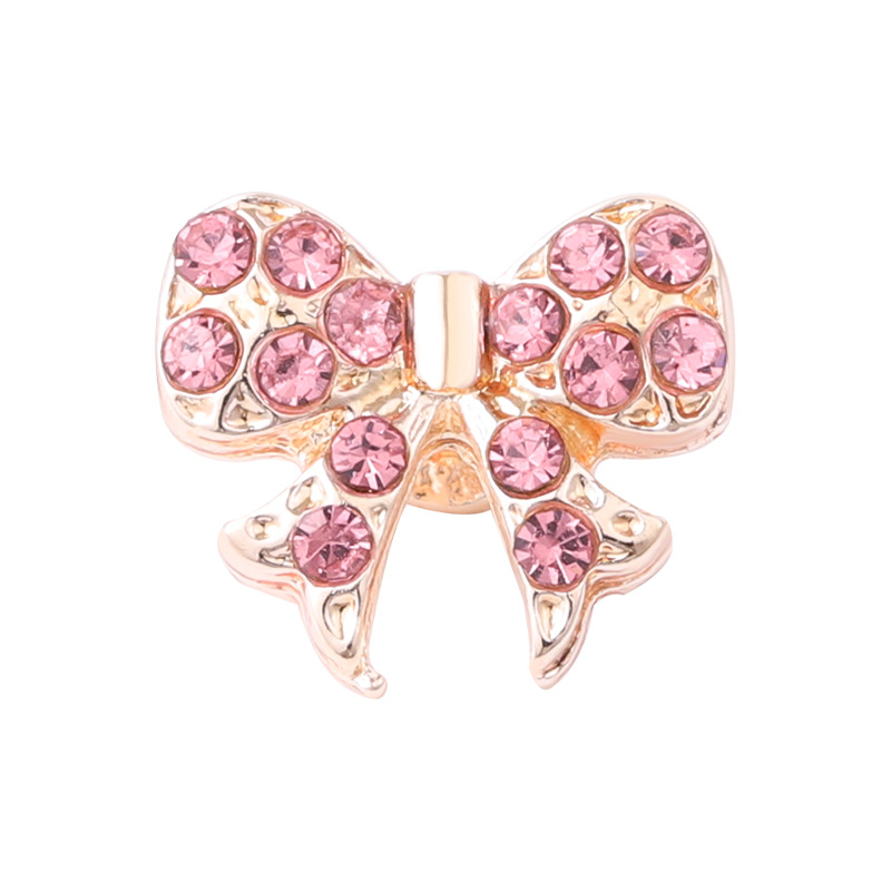 Hebilla decorativa con diamantes y lazo para correa de silicona de Apple Watch, accesorio personalizado