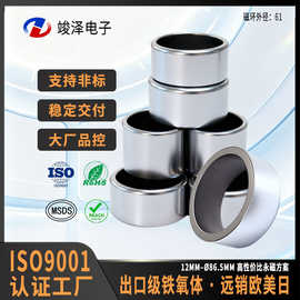 铁氧体永磁圆环磁力条生产厂家12mm-86.5mm全尺寸定制 高精度耐温