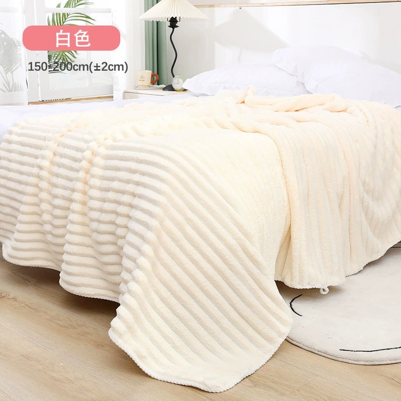 Winter warm duvet, coral sheet