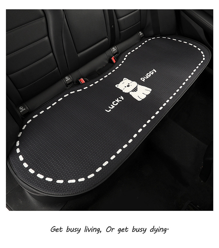 Car seat cushion for all seasons, goddess-style seat pad, summer breathable and ventilated seat cover, high-end non-slip new seat cover