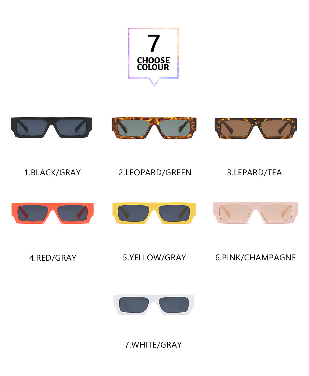55g Weight Full Frame Glasses Structure Sunglasses Classification Ac, UV400 Protection Lens Material Square Glasses Style Street Occasion Solid Color Pattern Women'S Gender Cool Style Style Grey, Pink, Black Color Cool Style Solid Color Ac UV400 Protection Square Full Frame Women's Sunglasses 5