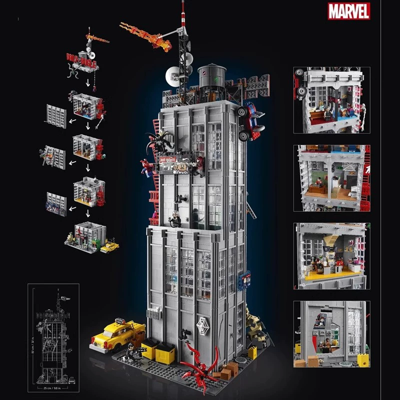 Lego, heroes, constructor, Marvel, Spiderman