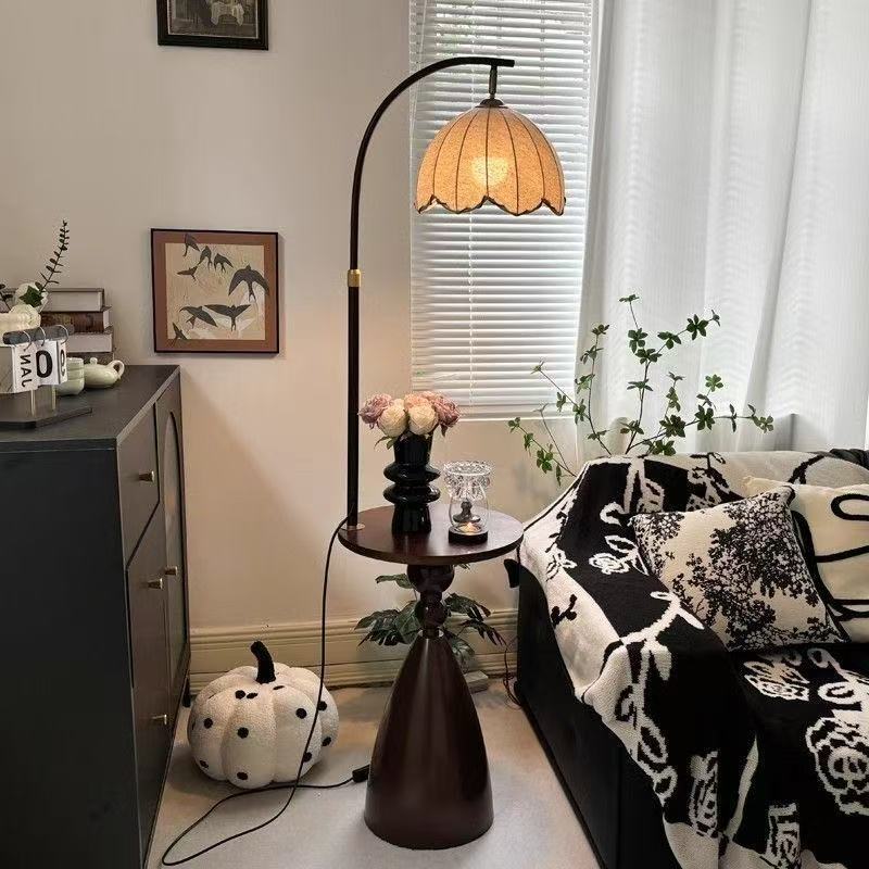 Floor lamp antique bedroom bedside table integrated grapefruit lamp living room sofa atmosphere tea table fishing lamps Floor lamp antique bedroom bedside table integrated grapefruit lamp living room sofa atmosphere tea table fishing lamps