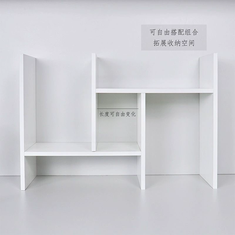 Простая настольная полка для хранения в стиле ins, белая книжная полка, деревянный креативный стол, комбинированный шкаф для хранения