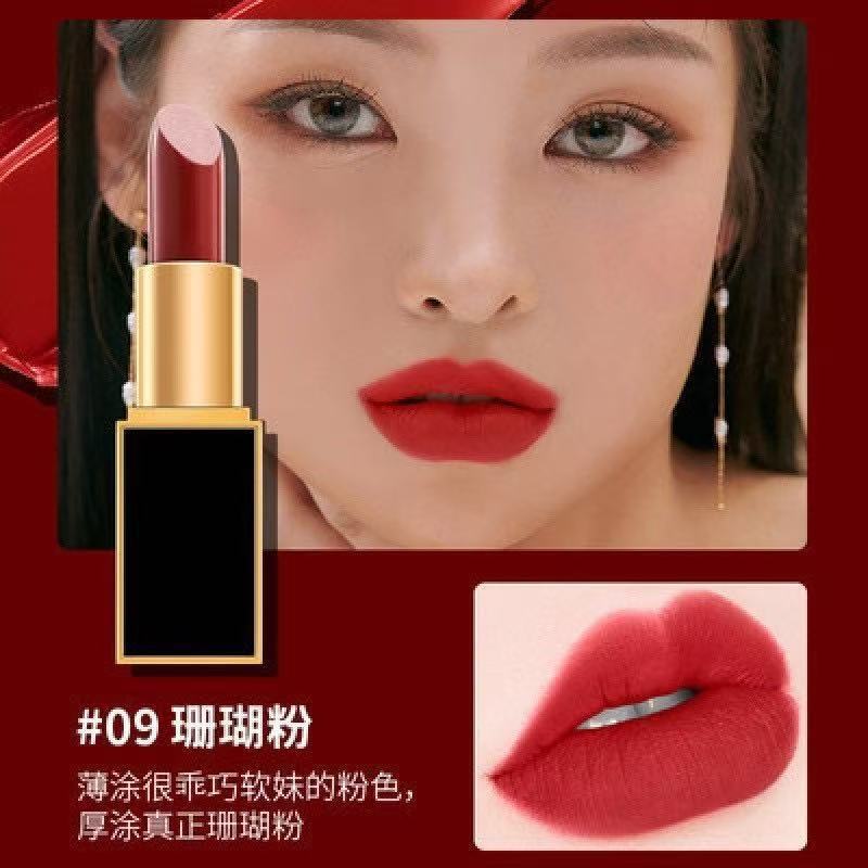 官方正品专柜TF口红黑管16奶油滋润哑光黑细管100哑光#15#80#06#|undefined