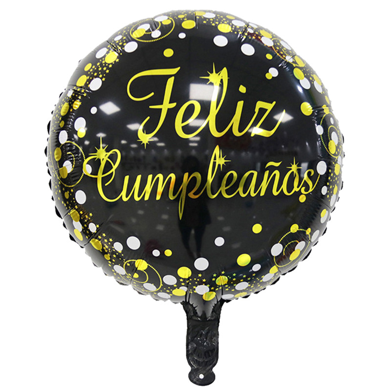 Black Gold Point Birthday