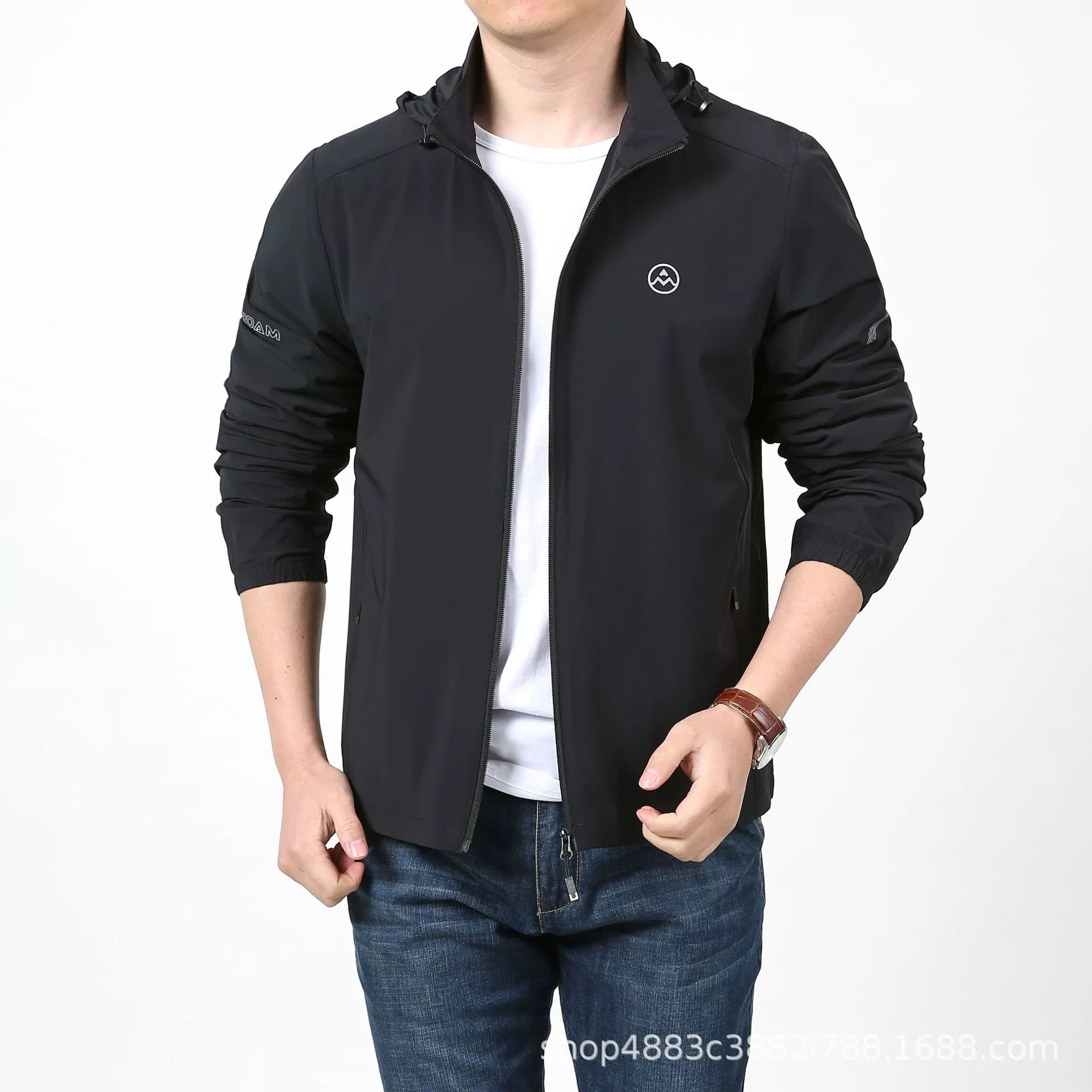 Летняя новая одежда из кожи из ледяной шелк тонкая куртка может снять шляпу