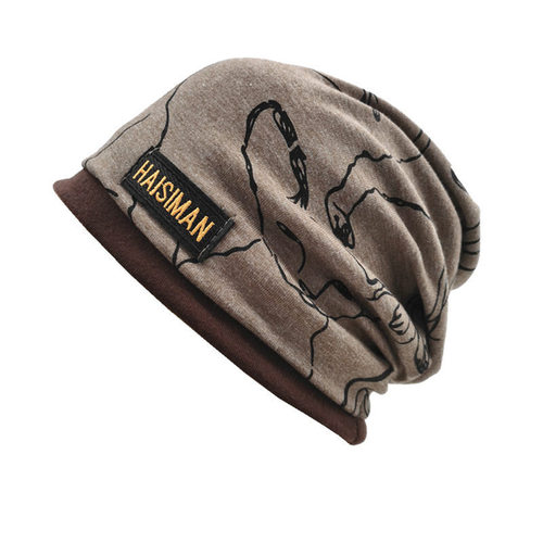 Women's hat autumn and winter Korean style animal fashion Baotou casual men's headscarf confinement hat comfortable and warm pullover hat