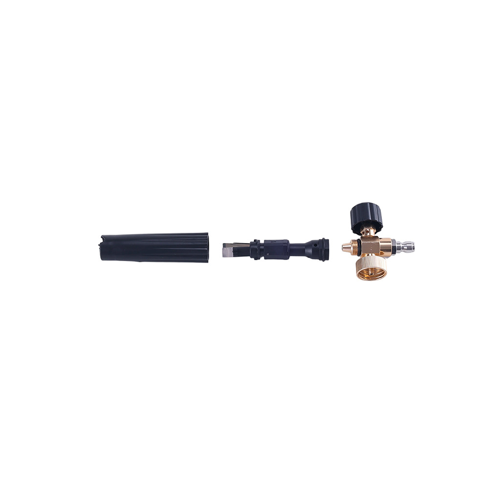 No. 0 semi-aluminum PA foam pot high-pressure cleaning car water gun spray pot with 1/4 quick connector, large capacity, specialized for car washing