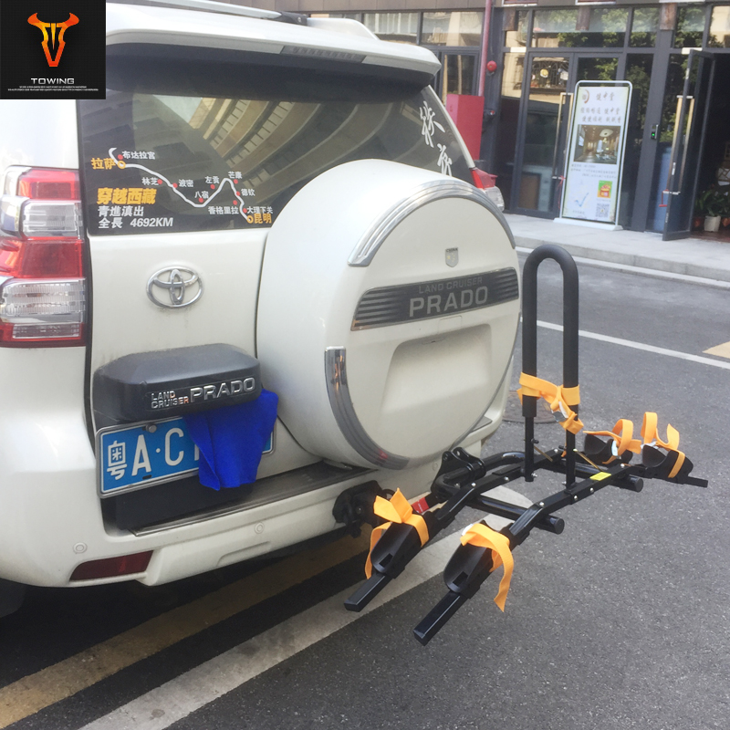 Bicycle Rack Car Rear-Mounted Bicycle Trunk Bike Rack Rear-Mounted Rack Hanging Rack