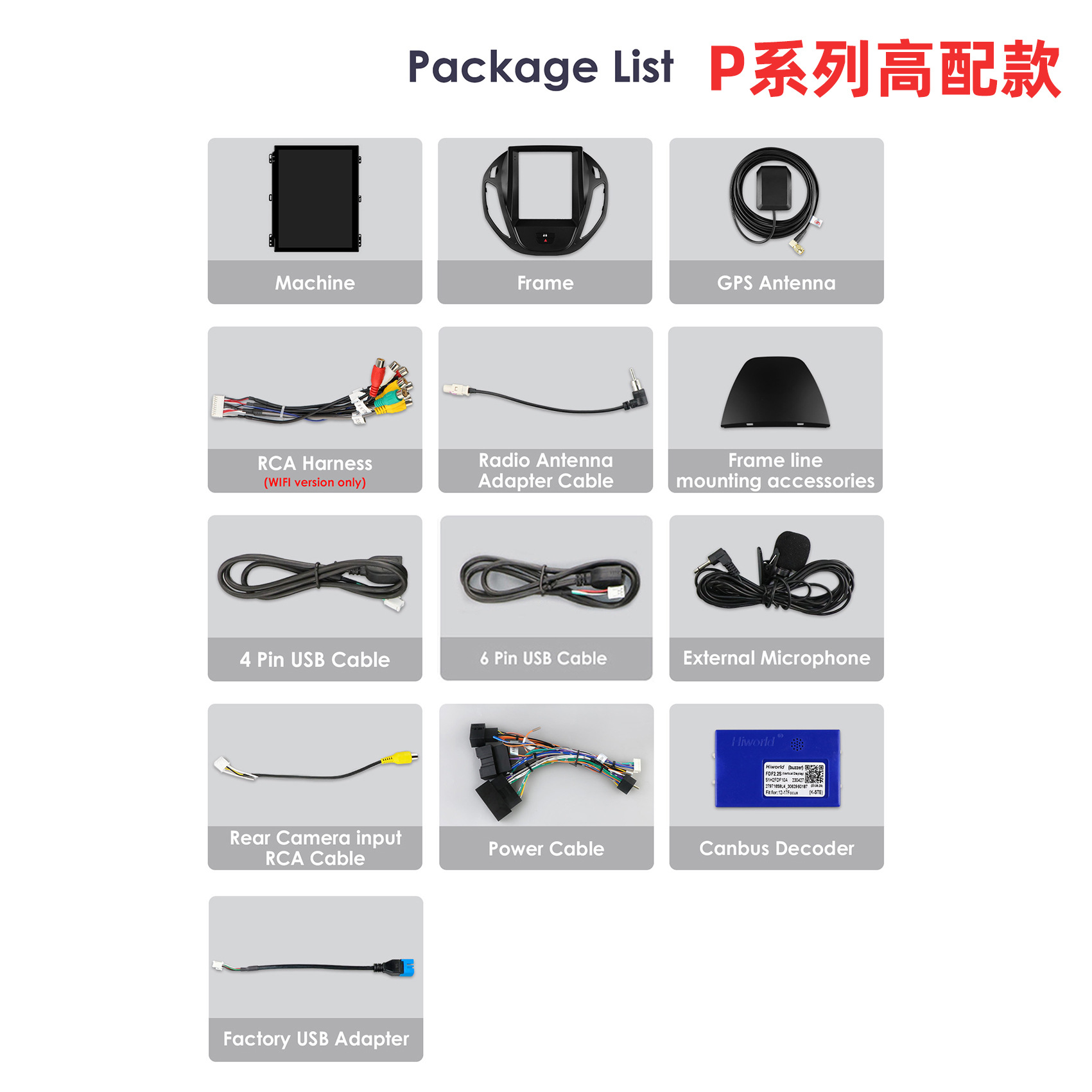 Suitable for 13-21 Models of Ford Tourneo, Vertical Screen Android 9.7inch Car Gps Navigation