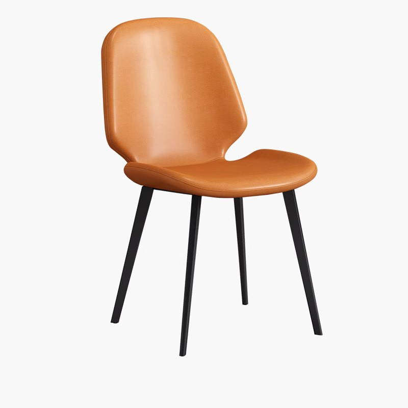 Luz de lujo comedor silla mesa de comedor silla moderna simple ocio respaldo suave bolsa de café silla Hotel negociación silla
